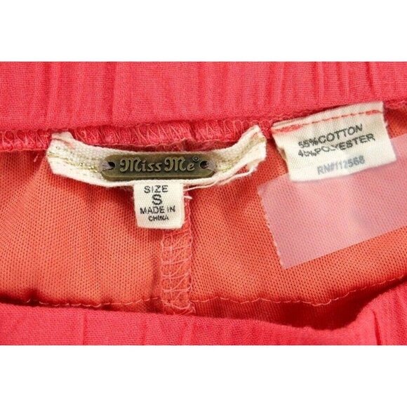 Miss Me Orange Crochet Knit Tiered Short Shorts Womens Size Small - Picture 2 of 6